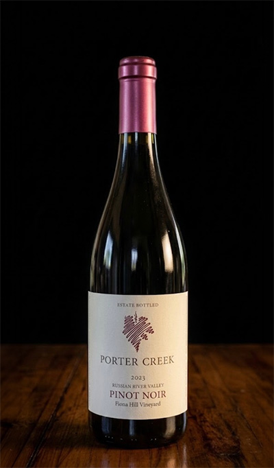 Porter Creek Vineyards 2023 Fine Hill Vineyard Pinot Noir bottle