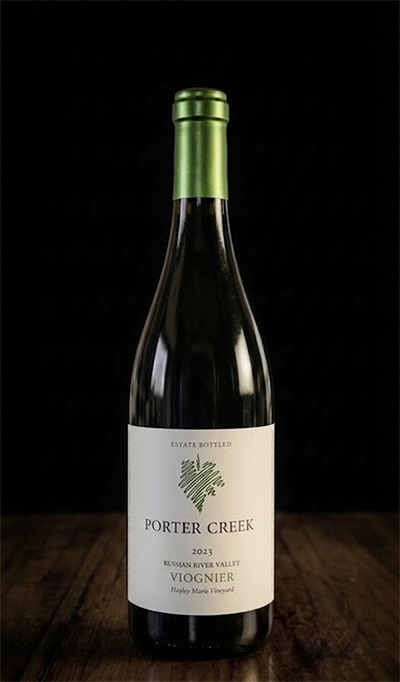 Porter Creek Vineyards 2023 Hayley Marie Vineyard Viognier bottle